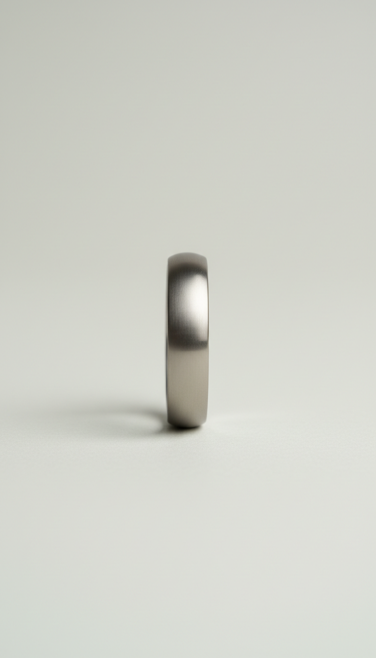 Titanium Smart Health Ring